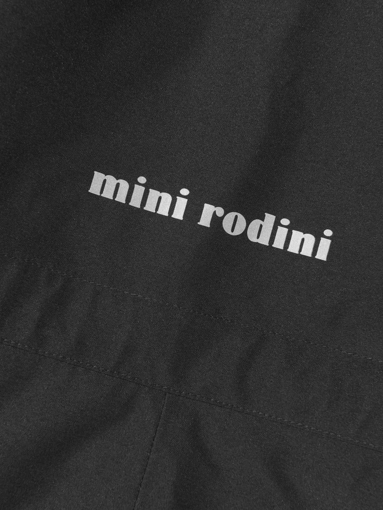 Mini Rodini Mini Rodini Baby Alaska Panda Snowsuit in Black 4