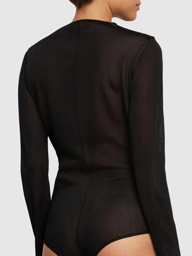 Tom Ford Slinky Viscose Jersey Bodysuit 2