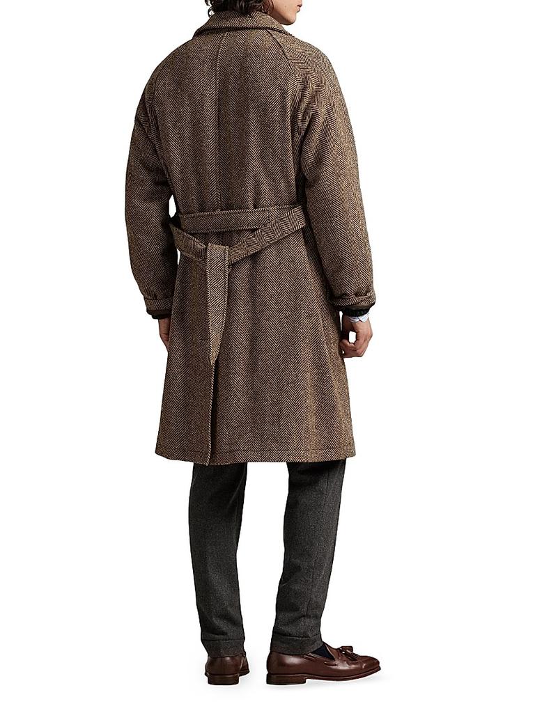 Ralph Lauren Donegal Tweed Balmacaan Coat - Coats - Compare Prices
