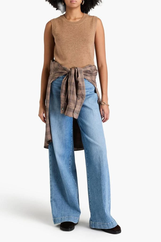 Chinti & Parker Wool and cashmere-blend vest 2
