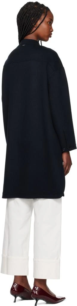 Max Mara Navy Miriam Coat 3