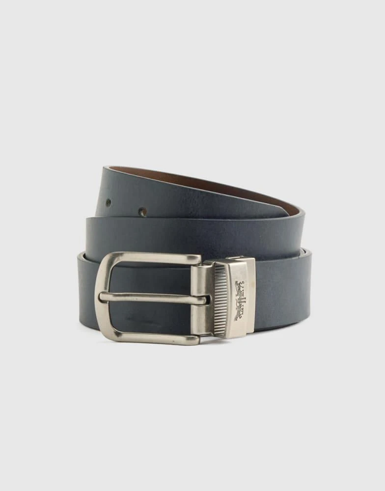 Levi's® BILLY PLAQUE BELT - Gürtel - regular black/schwarz