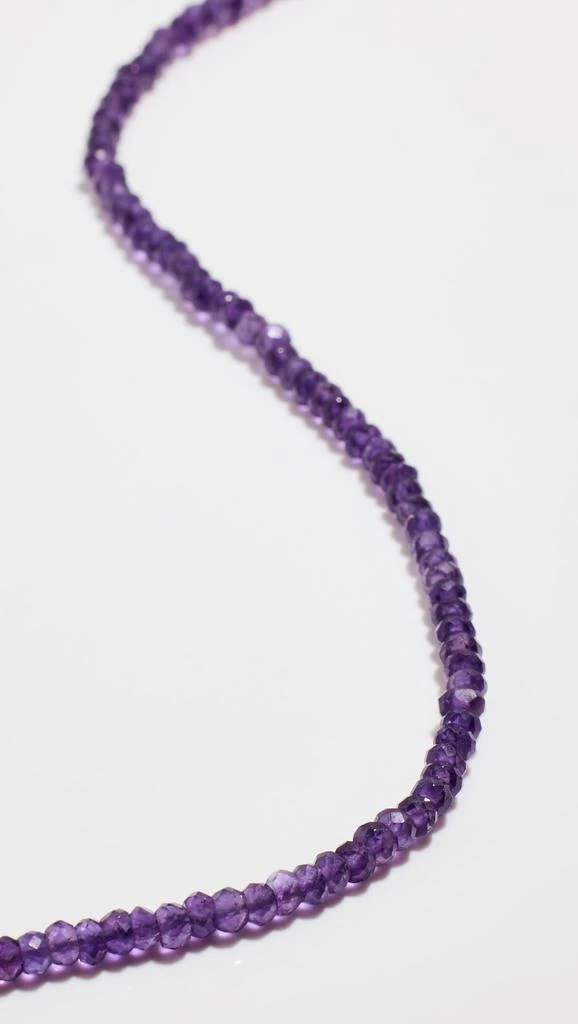 Jia Jia February Amethyst Beaded Necklace 3