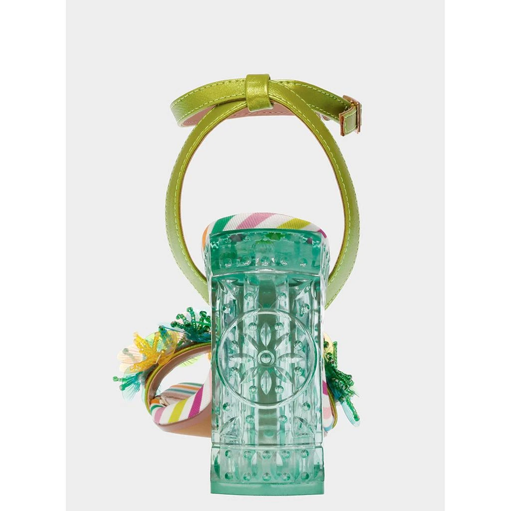 Betsey Johnson Quinta Green Multi 6