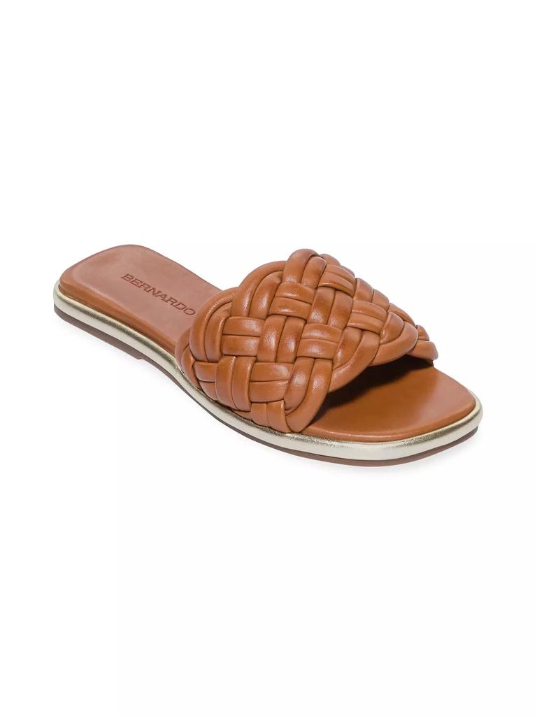 Shop Troy Leather Woven Sandals on Sale at BeyondStyle – Get  display picture 1