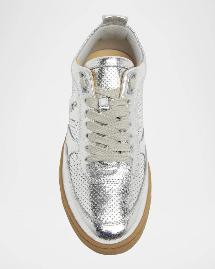 Christian Louboutin Tutti Rui Donna Metallic Red Sole Sneakers 3
