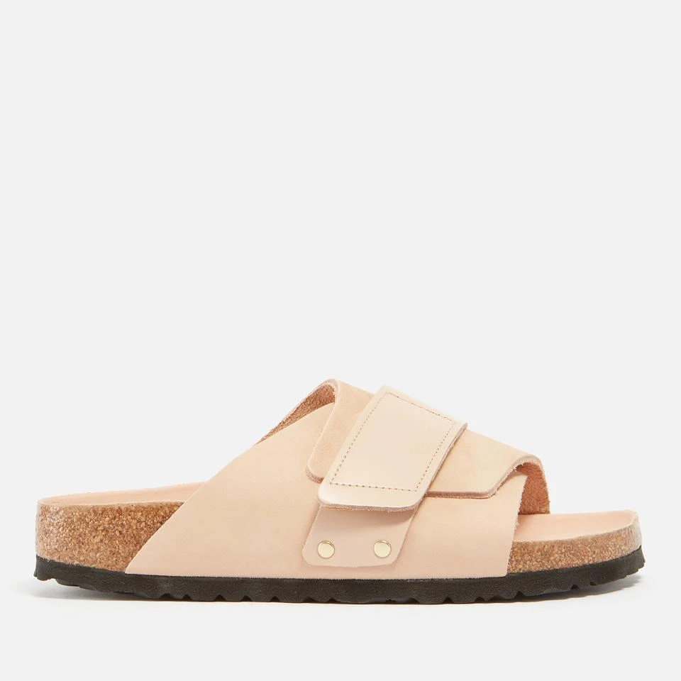 Birkenstock BIRKENSTOCK WOMEN'S KYOTO NUBUCK SLIDERS 1