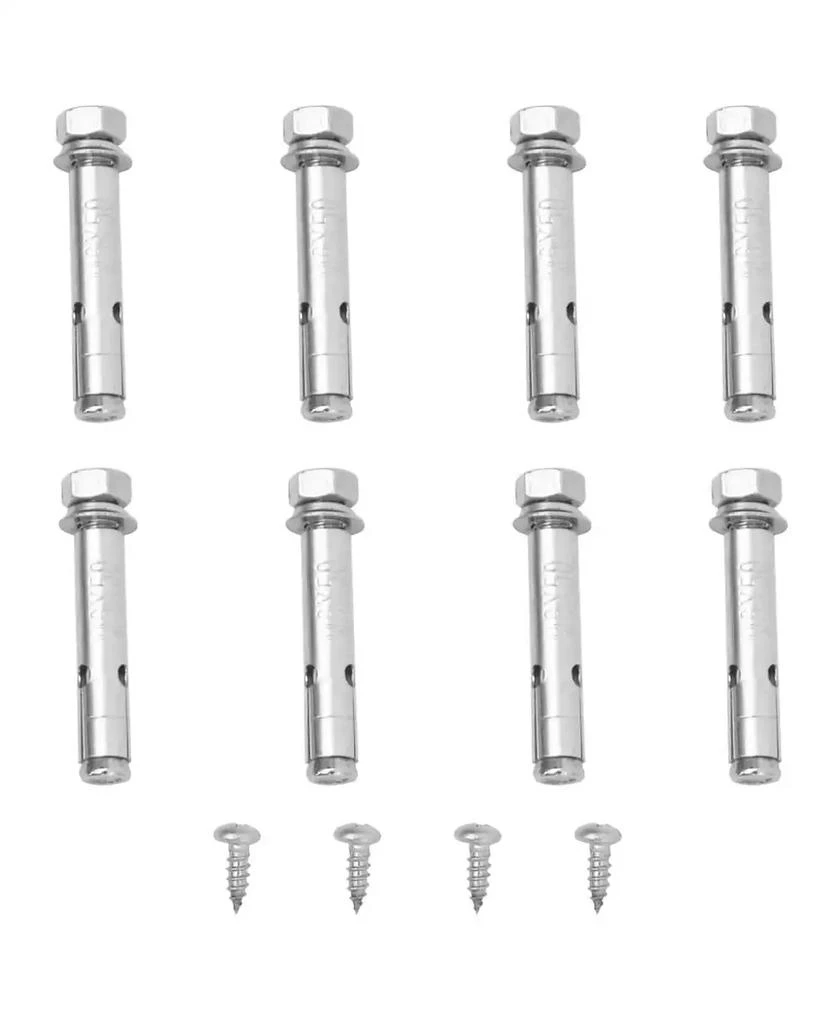 vidaXL Side Awning Anthracite Fabric (100% polyester) with PU coating 7