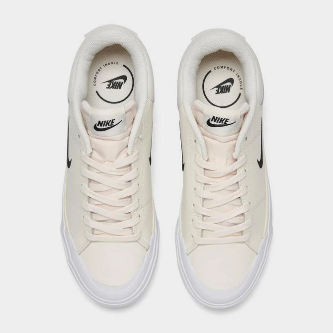 NIKE Women's Nike Court Legacy Lift LE Casual Shoes 9