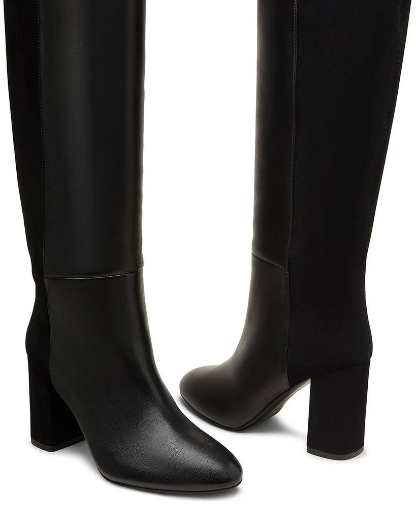 Stuart Weitzman Women's 50/50 Strut Block Boots 8