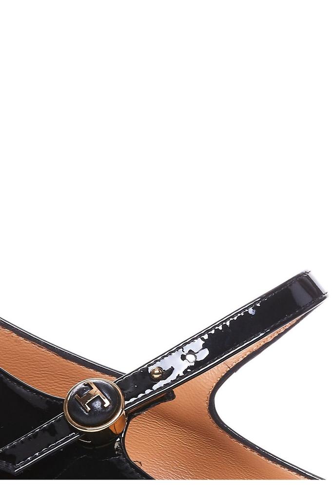 【関税込み】TOD'S Mary Jane Pumps Woman BLACK Mary Jane Pumps in Leather XXW33L0IN60TVB39B999