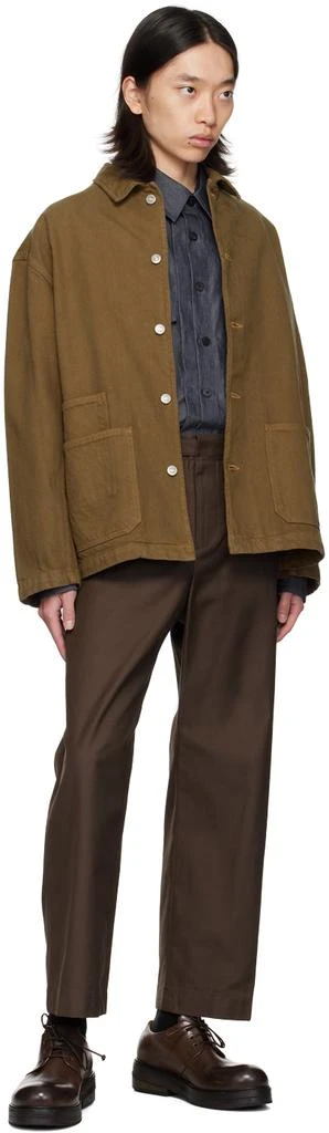LE17SEPTEMBRE Brown Belted Trousers 4