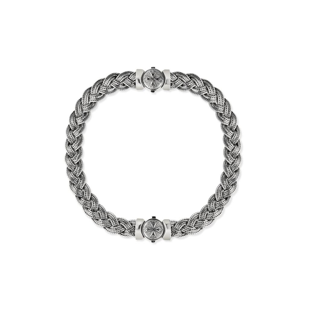 Emanuele Bicocchi Emanuele Bicocchi Diamond-Cut Flat Braided Choker