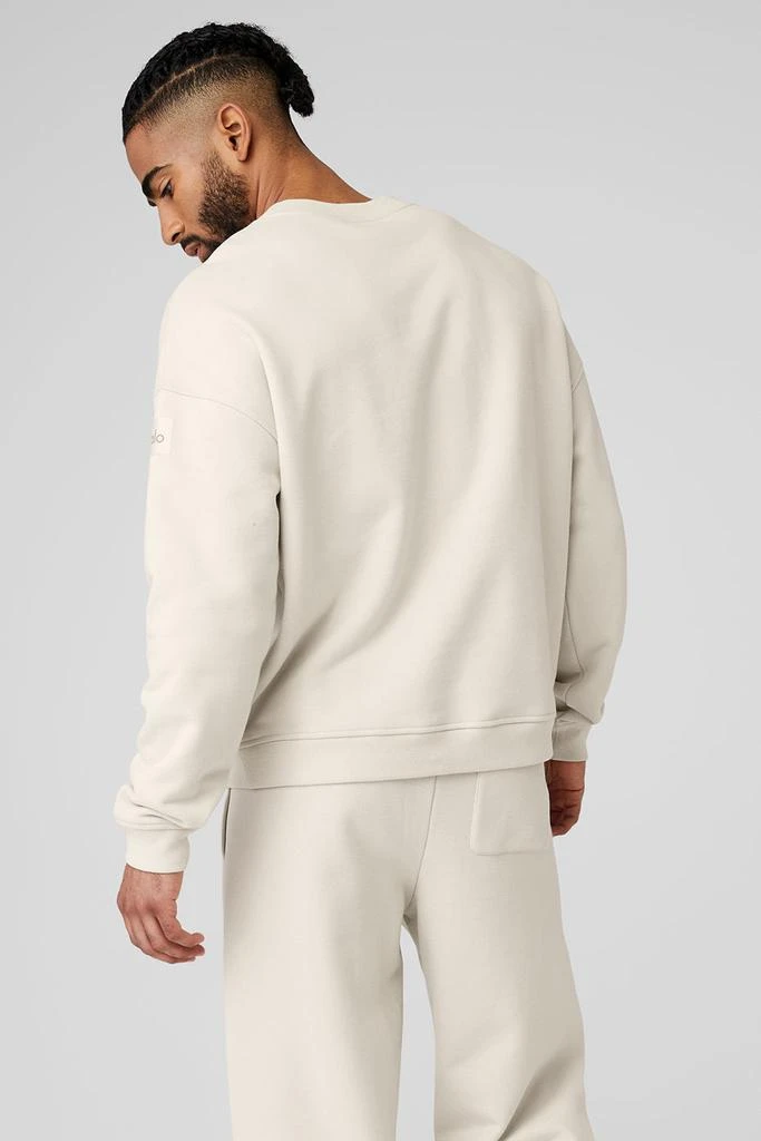 Alo Renown Heavy Weight Crew Neck Pullover - Bone 2