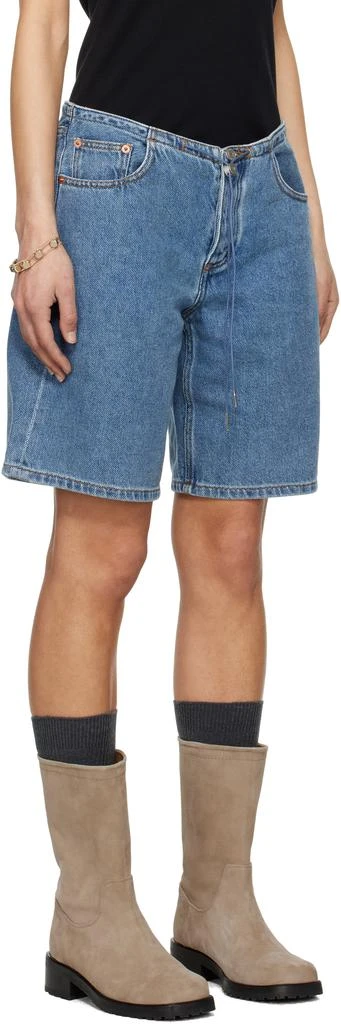 Still Here Blue Cool Denim Shorts 2