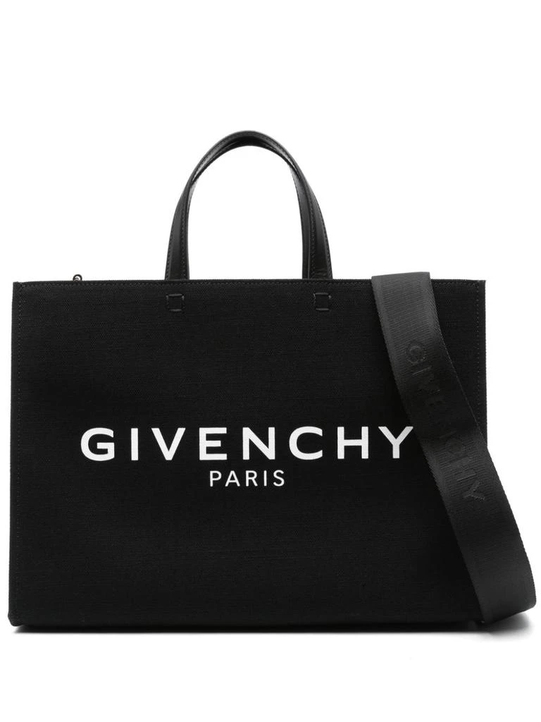 Givenchy GIVENCHY - G-tote Medium Canvas Tote Bag 1
