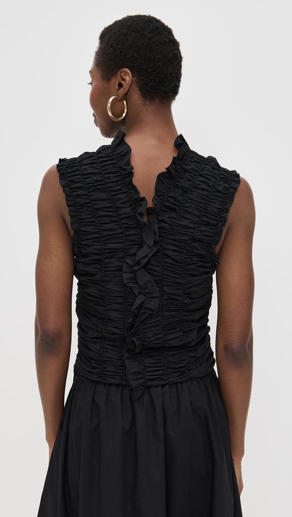 Lee Mathews Wendy Ruched Top