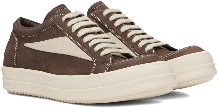 Rick Owens Brown Porterville Vintage Sneaks Sneakers 4