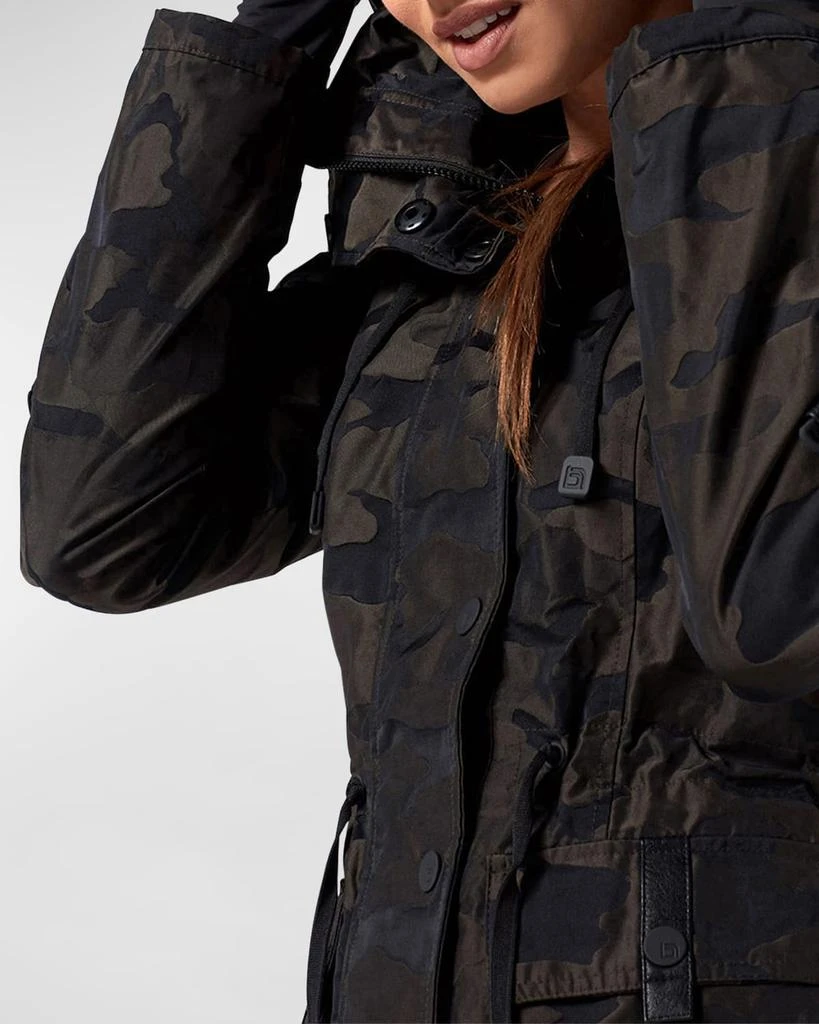 Blanc Noir Camo-Print Hooded Anorak Jacket 5