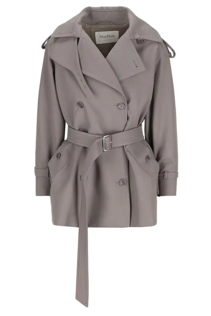 Max Mara Mxscacio Double-Breasted Coat