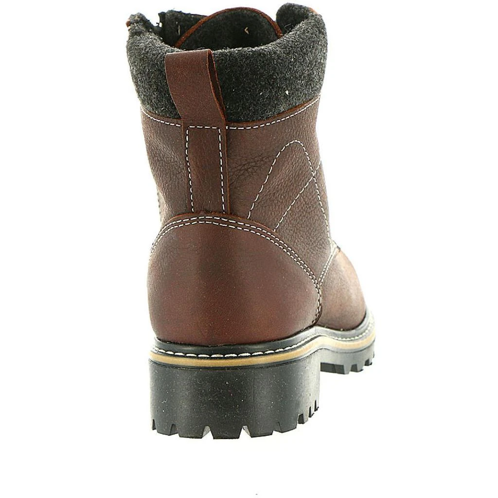 Martino Penny Womens Leather Fleece Lined Casual Boots 5