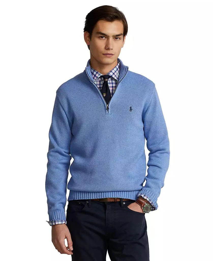 Ralph Lauren Cotton Quarter-zip Sweater 1