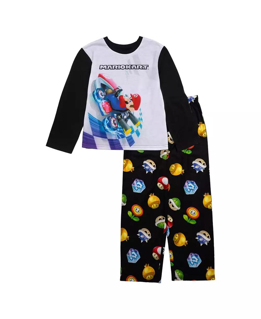 Nintendo Little Boy Mario Long Sleeve Long Leg, 2 piece set