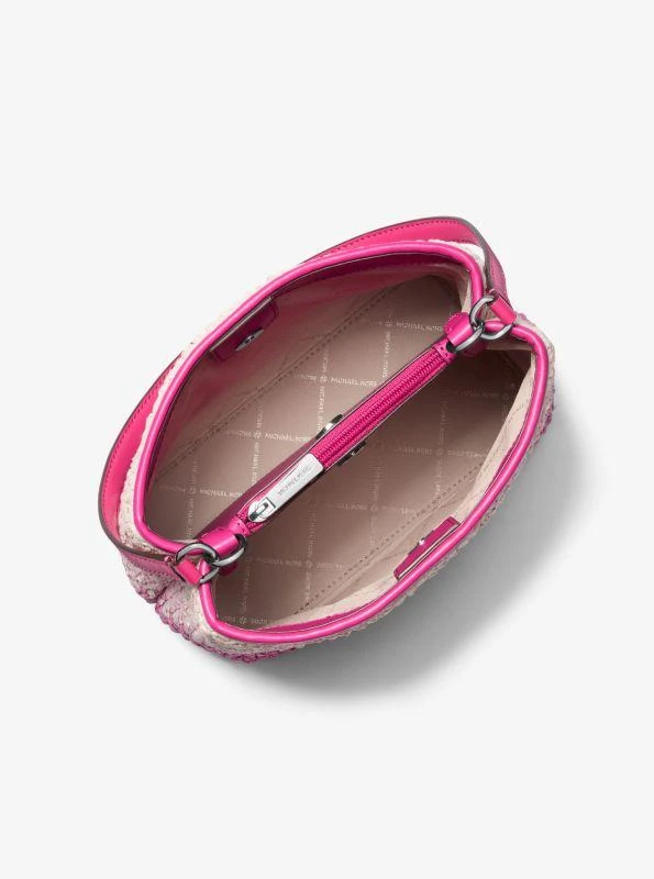 Michael Kors Pratt Medium Ombré Straw Shoulder Bag 2