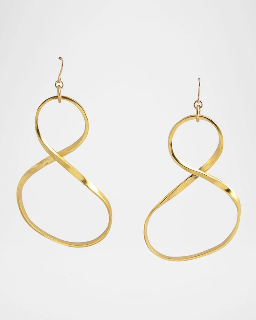 Devon Leigh Infinity Drop Earrings from Neiman Marcus