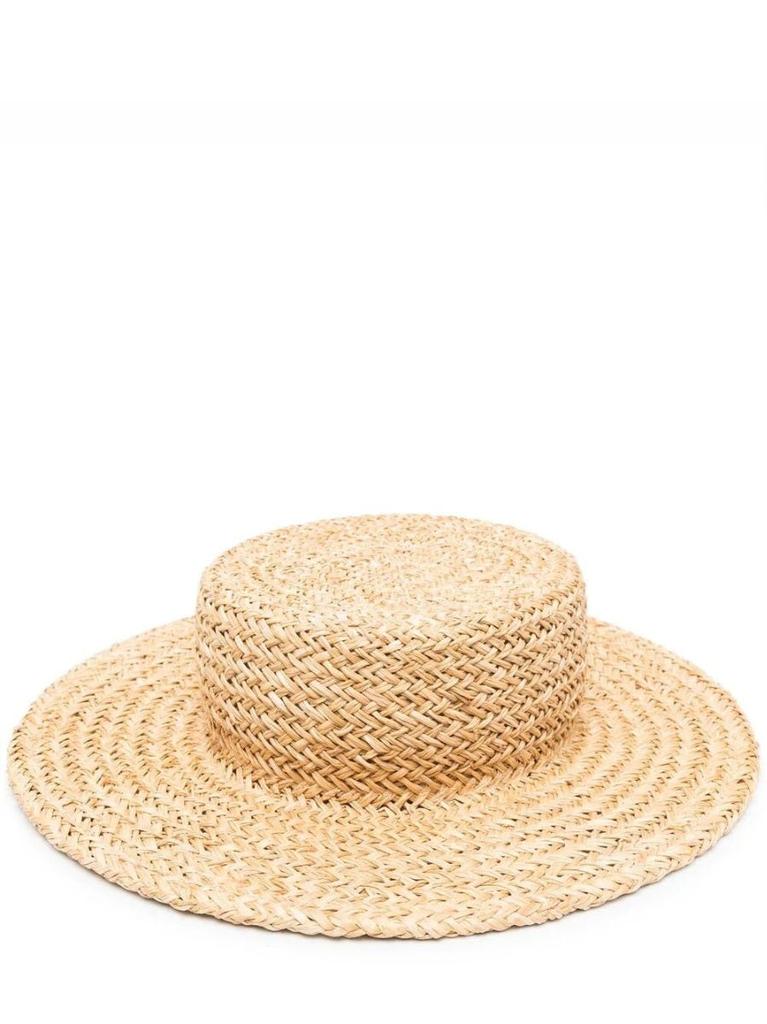 NA Beige wide brim sun Hat