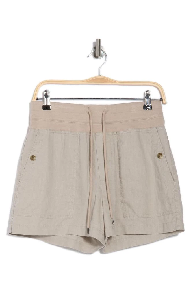 James Perse Linen Military Shorts 3