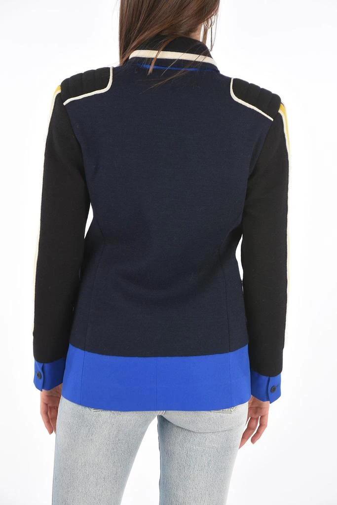 MAISON MARGIELA Mm0 Knitted Double Breasted Blazer With Peak Lapel 36 Italian Size 2