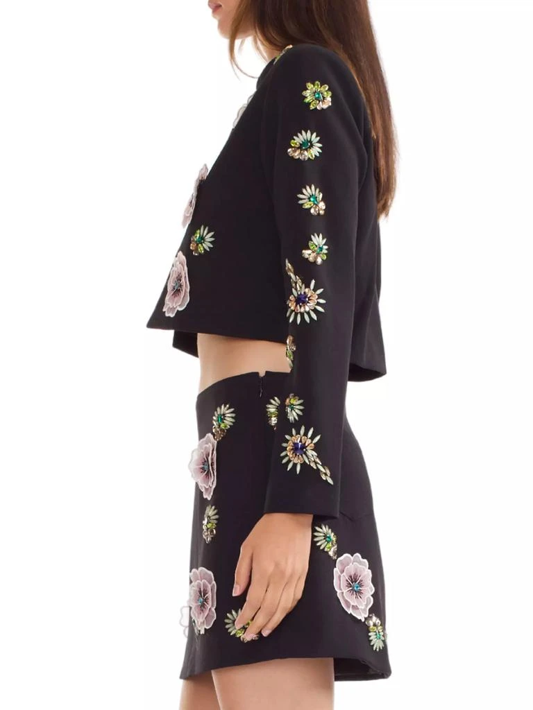Cynthia Rowley Embellished Crop Jacket 3