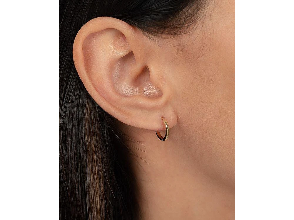 Zoe Lev 14K Yellow Gold Medium Huggie Earrings 3