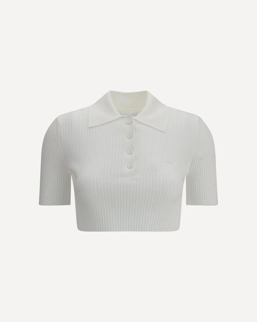 Courrèges Cropped Polo Shirt 3