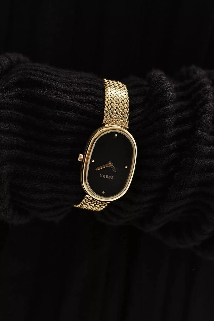 BREDA BREDA Jane Tethered Mesh Bracelet Analog Quartz 23MM Watch 5