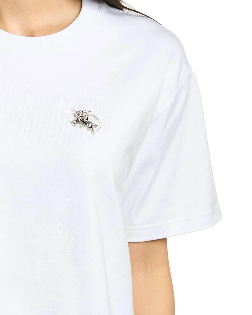 Burberry Crystal Embellished Logo Print T-Shirt 3