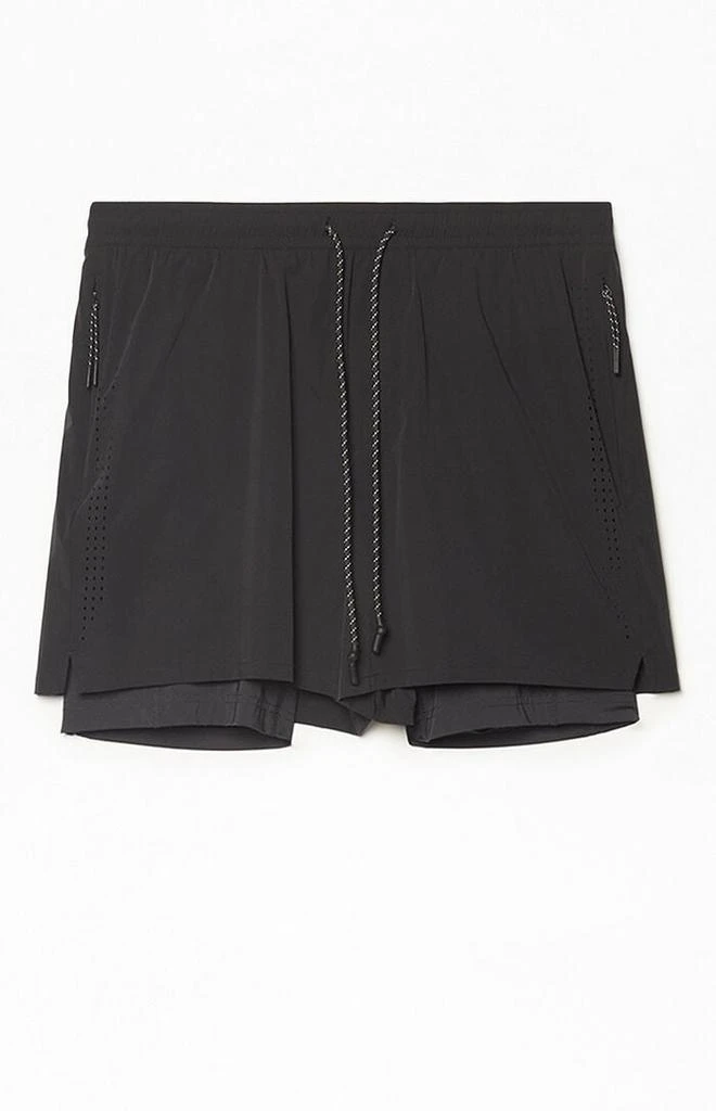 A.R.C. Active Black Running Shorts 1