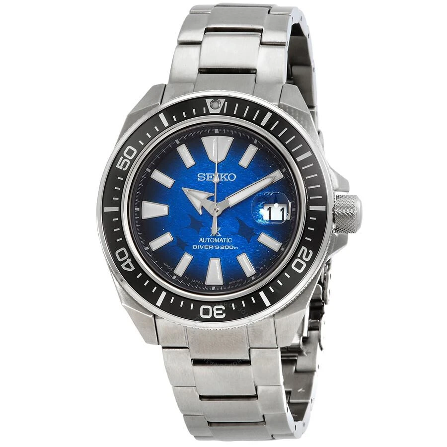 Seiko Prospex Blue "Manta Ray" Dial Automatic Men's Watch SRPE33 1