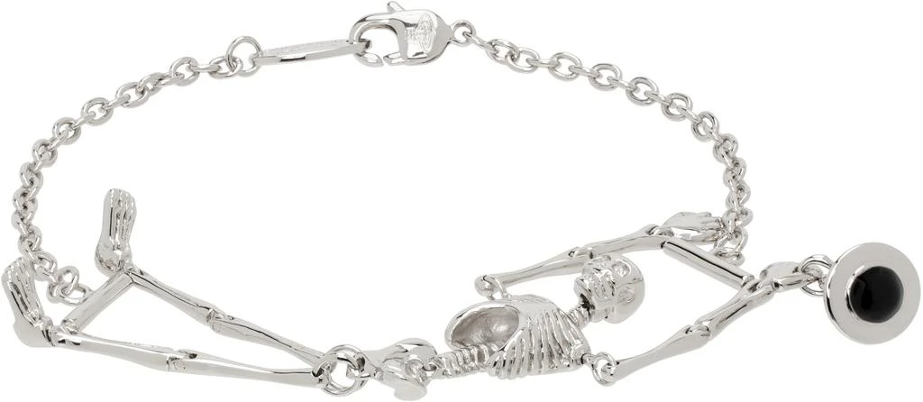 Vivienne Westwood Silver Skeleton Bracelet 1