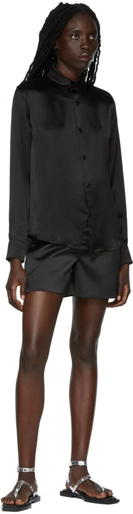 AMI Black Viscose Shirt 4
