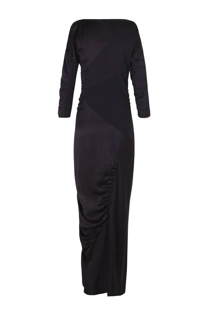 CORTANA Collage Dress In Black