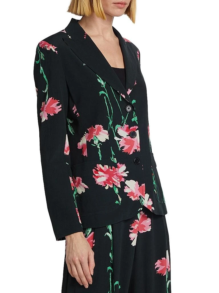 Libertine Cecil Beaton Carnation Three-Button Suit Jacket 4