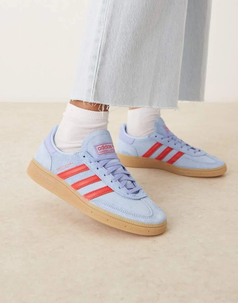 adidas gazelle silver green womens Adidas Women Handball Spezial Shoes in Maroon