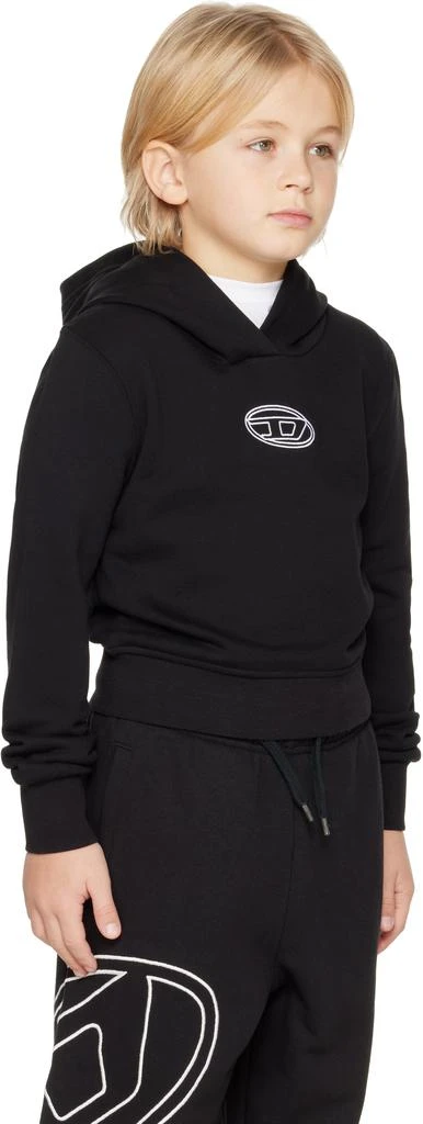 Diesel Kids Black Sasyhood Hoodie 2
