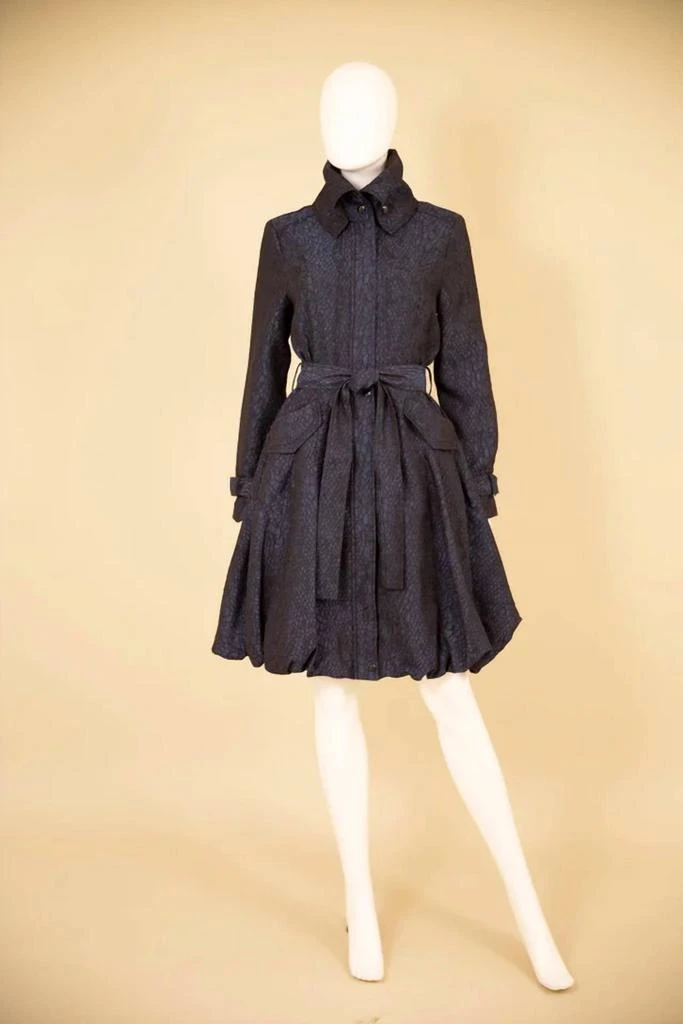 Samuel Dong Samuel Dong - Women's Woven Jacquard Bubble Dress Coat