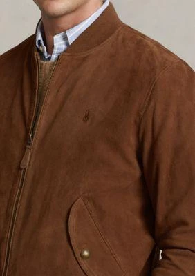 Ralph Lauren Ralph Lauren Suede Bomber Jacket 3