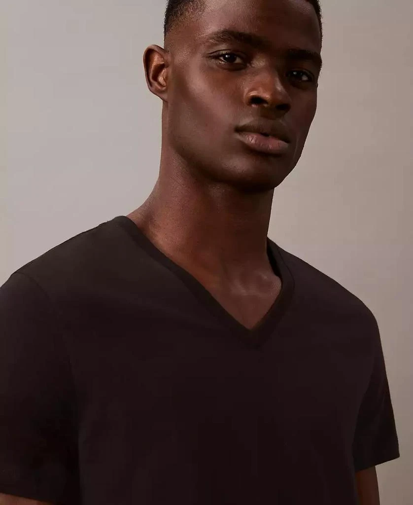 Calvin Klein Men's 5-Pack Cotton Classics V-Neck T-Shirts 3