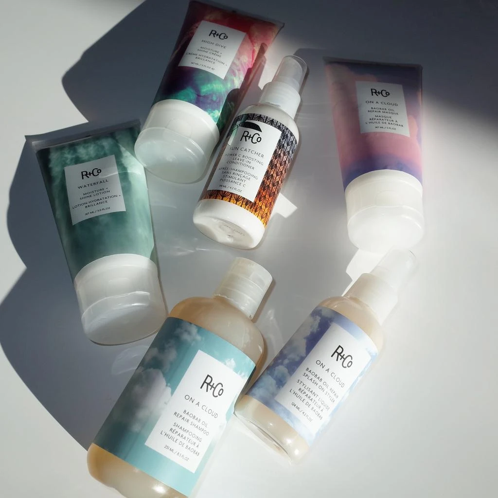 R+Co On A Cloud Baobab Oil Repair Shampoo 8