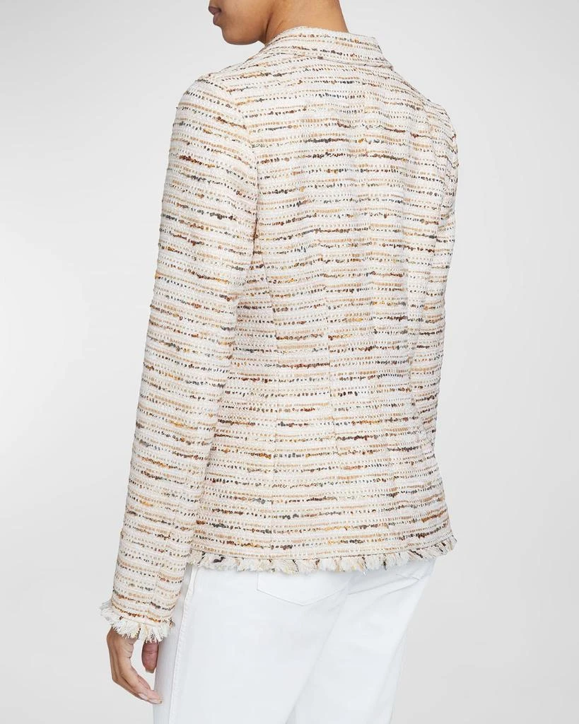 Santorelli Alaia Double-Breasted Tweed Jacket 5